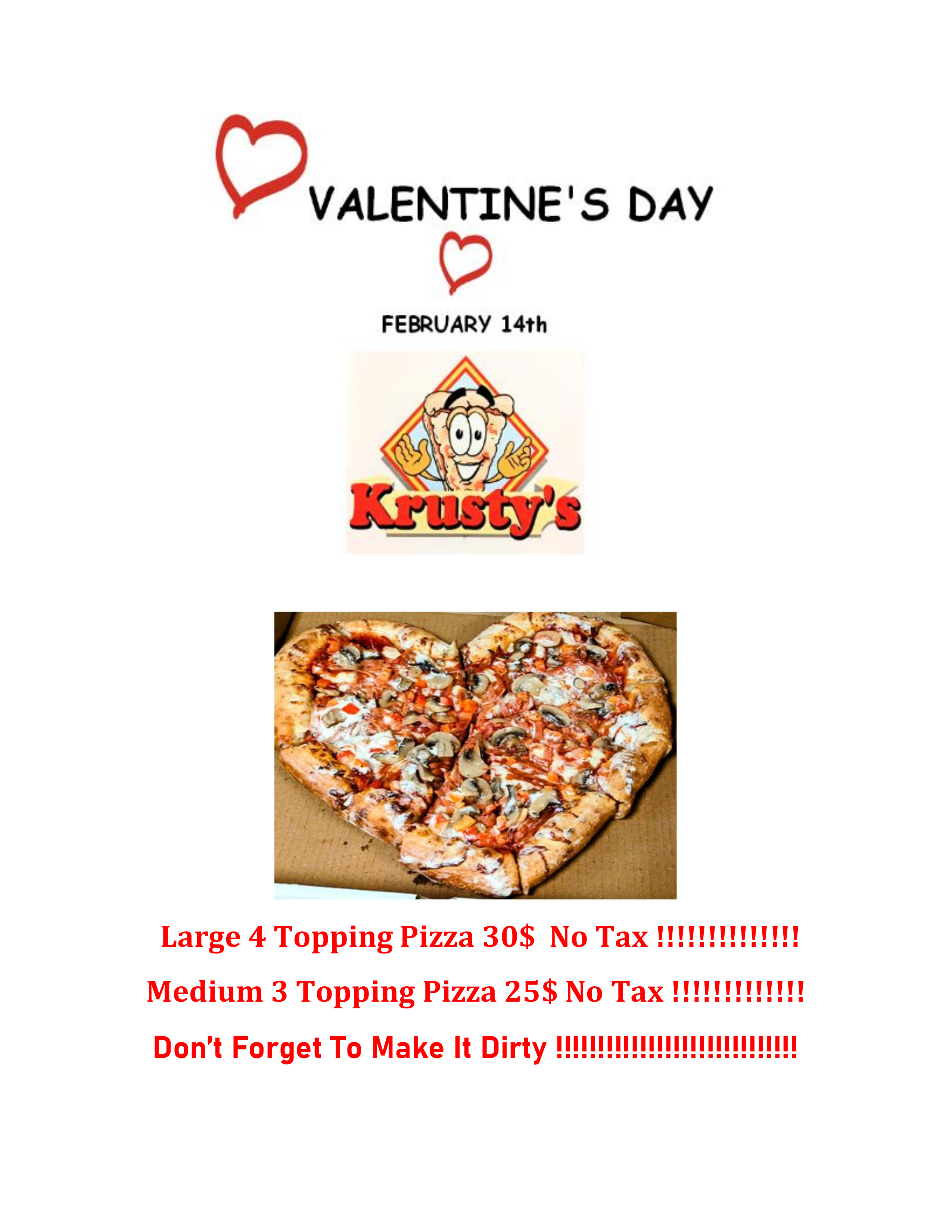 Valentine's Day Promo